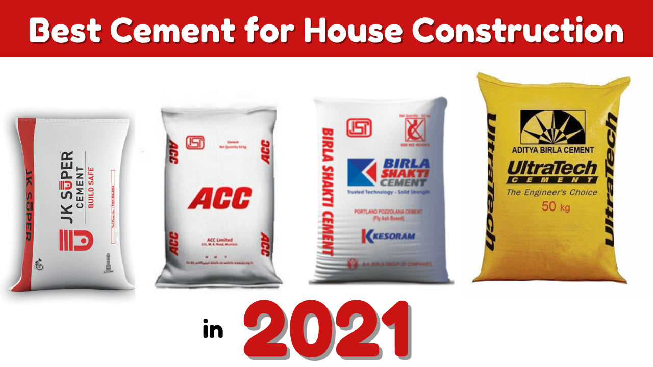 Best Cement for house construction in 2021
