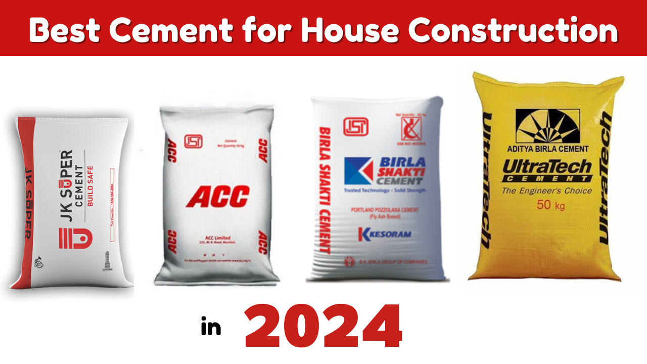 Best Cement for house construction in 2024